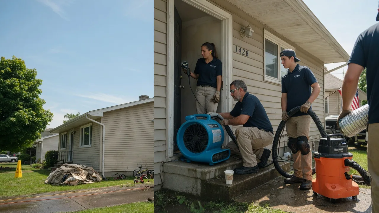 Water Damage Restoration in Sims, IL near me